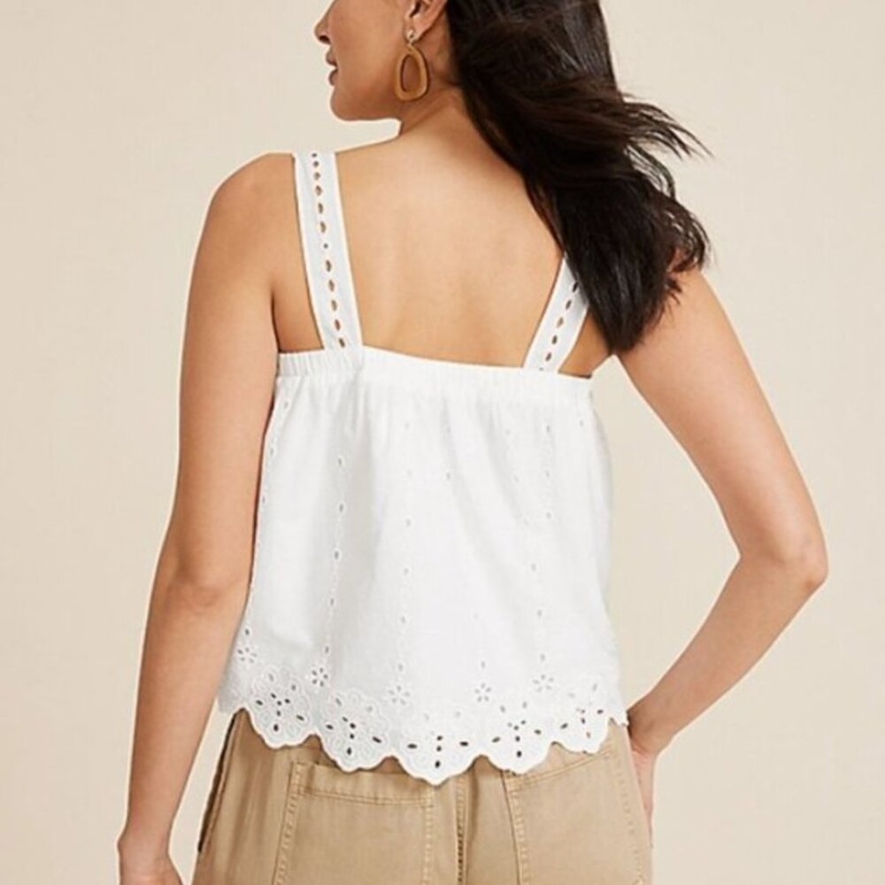 Maurices Eyelet Swing Tank Top - XL - Picture 2 of 6